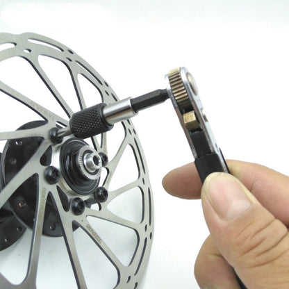 Set di strumenti di riparazione combinati per mini chiavi a cricchetto da 36 denti per mountain bike