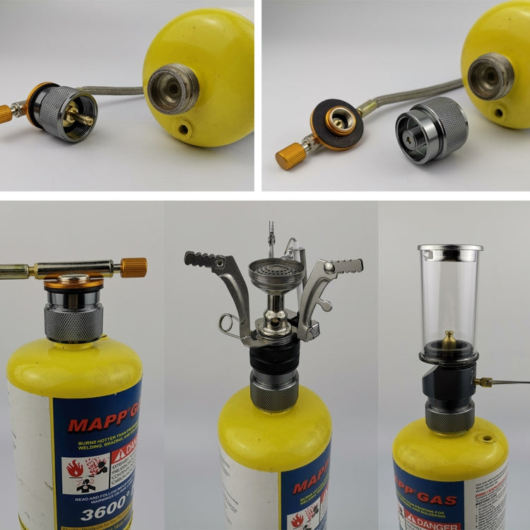 adattatore-per-serbatoio-gas-propano-camping-2-pezzi-convertitore - immagine 6