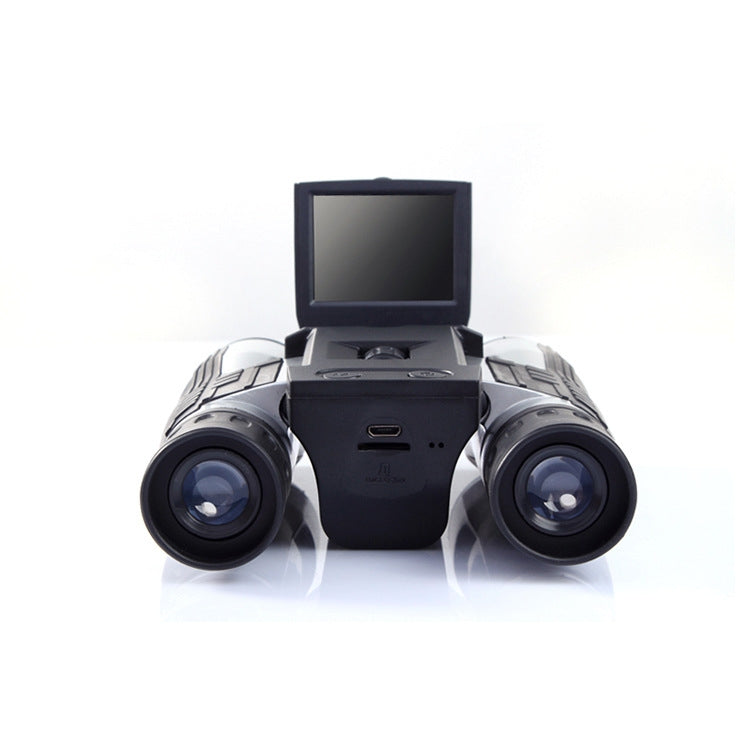 Telescopio HD 12x32 Telescopio digitale binoculare per esterni Telescopio per videocamera multifunzionale, 12X32