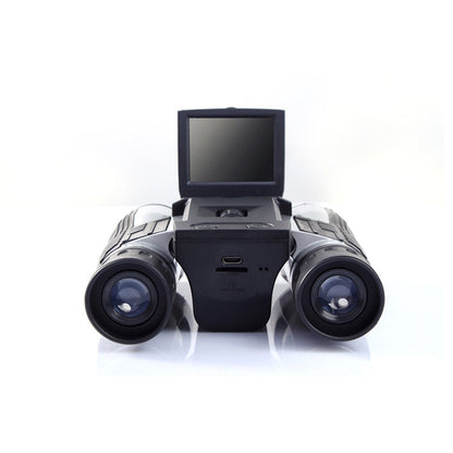 Telescopio HD 12x32 Telescopio digitale binoculare per esterni Telescopio per videocamera multifunzionale, 12X32