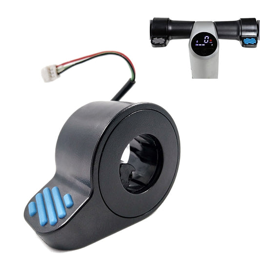 Per accessori scooter Ninebot ES1 / ES2 / ES3 / ES4 Acceleratore con quadrante a dito, Blue