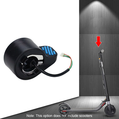 Per accessori scooter Ninebot ES1 / ES2 / ES3 / ES4 Acceleratore con quadrante a dito, Blue