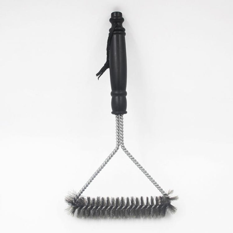 Spazzole per pulizia con setole in filo di acciaio inossidabile da 12 pollici con manico, 12 inch