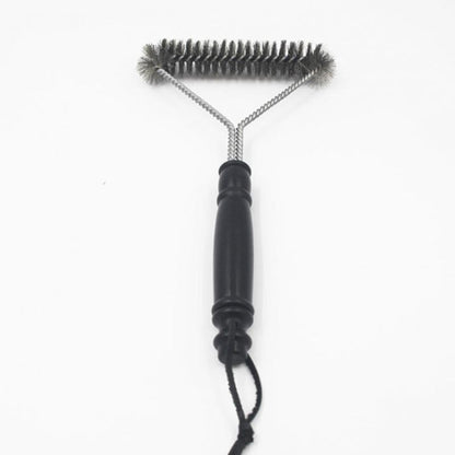 Spazzole per pulizia con setole in filo di acciaio inossidabile da 12 pollici con manico, 12 inch