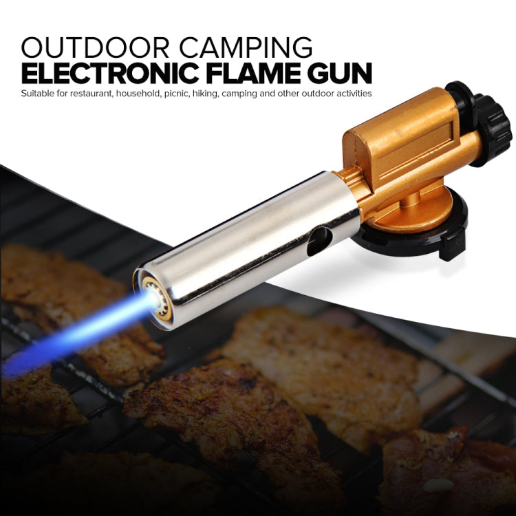 Pistola ad accensione elettronica a gas butano per saldatura barbecue da campeggio all'aperto, 3