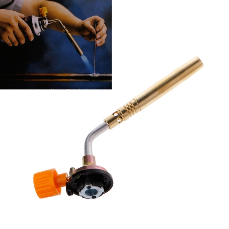 bruciatore-di-accensione-lanciafiamme-a-gas-butano-strumento-per-barbecue-per-saldatura-da-campeggio - immagine 2