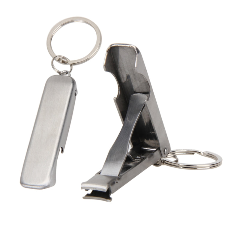 Strumento EDC 2 in 1: Apribottiglie e Tagliaunghie Portatile per