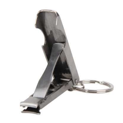 Strumento EDC 2 in 1: Apribottiglie e Tagliaunghie Portatile per