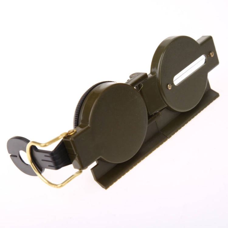 bussola-portatile-pieghevole-verde-militare-con-lente-multifunzione-mini-strumento-per-arrampicata-all-aperto-army-green - immagine 6