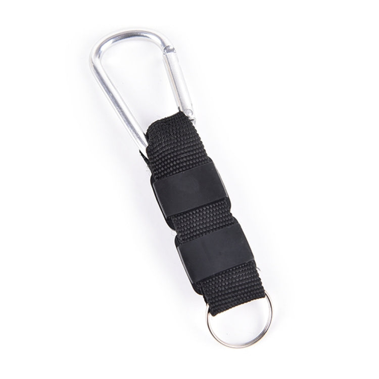 3 in 1 campeggio arrampicata escursionismo mini moschettone con portachiavi bussola termometro gancio portachiavi nero, 3 in 1 - Novalix Store