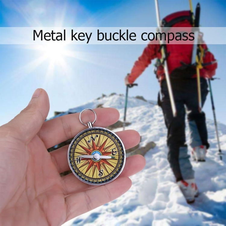 bussola-da-campeggio-portatile-per-esterni-bussola-appesa-zaino-escursionismo-strumenti-di-sopravvivenza-con-portachiavi-10pcs - immagine 4