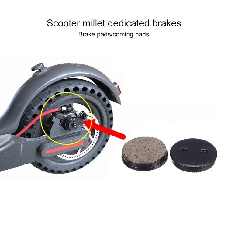 Pezzi di Ricambio: 3 Pastiglie Freno a Disco in Metallo per Scooter