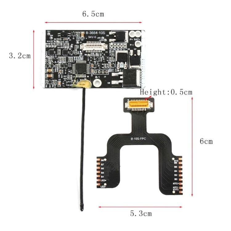 Scheda di Controllo Batteria 3 in 1 per Scooter Xiaomi Mijia M365 con
