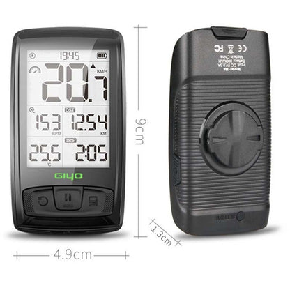 contachilometri-tachimetro-per-bici-da-strada-wireless-bluetooth-giyo-m4-per-computer-da-bicicletta-giyo-m4 - immagine 2