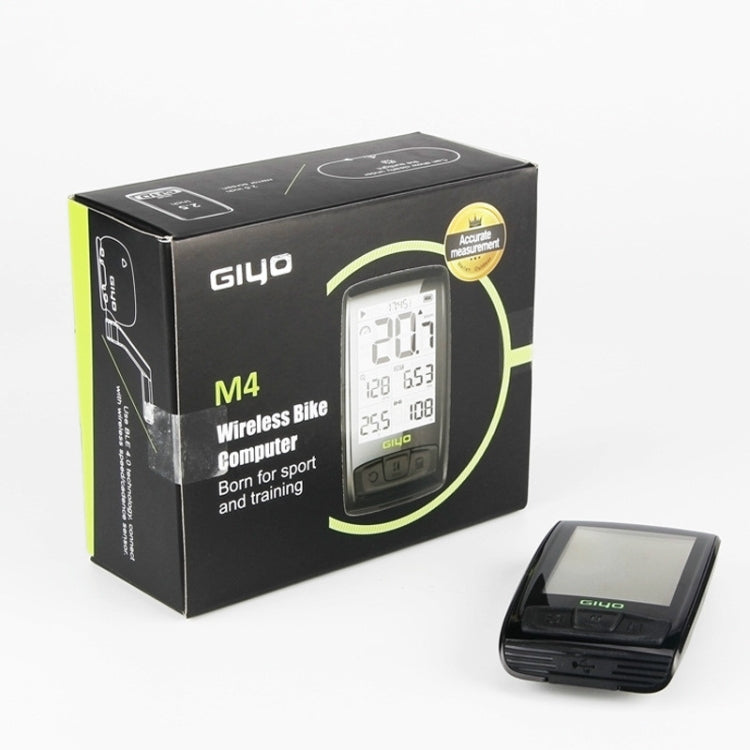 contachilometri-tachimetro-per-bici-da-strada-wireless-bluetooth-giyo-m4-per-computer-da-bicicletta-giyo-m4 - immagine 10