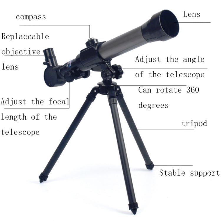 Telescopio Astronomico per Bambini - Giocattolo Educativo Scientifico