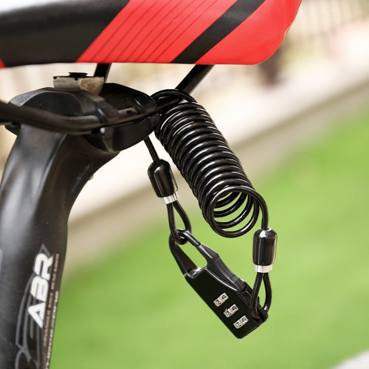 Set di 3 Lucchetti per Casco e Bicicletta - Lucchetti di Sicurezza