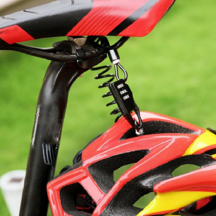 Set di 3 Lucchetti per Casco e Bicicletta - Lucchetti di Sicurezza