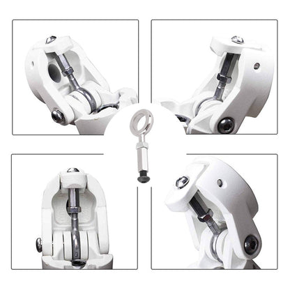 Set di 2 anelli di montaggio per vite di bloccaggio asse scooter