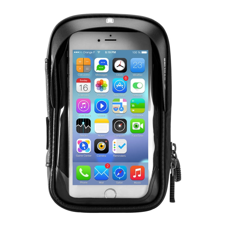 borsa-da-bicicletta-borsa-da-manubrio-borsa-da-sella-impermeabile-per-touch-screen-6inch - immagine 2