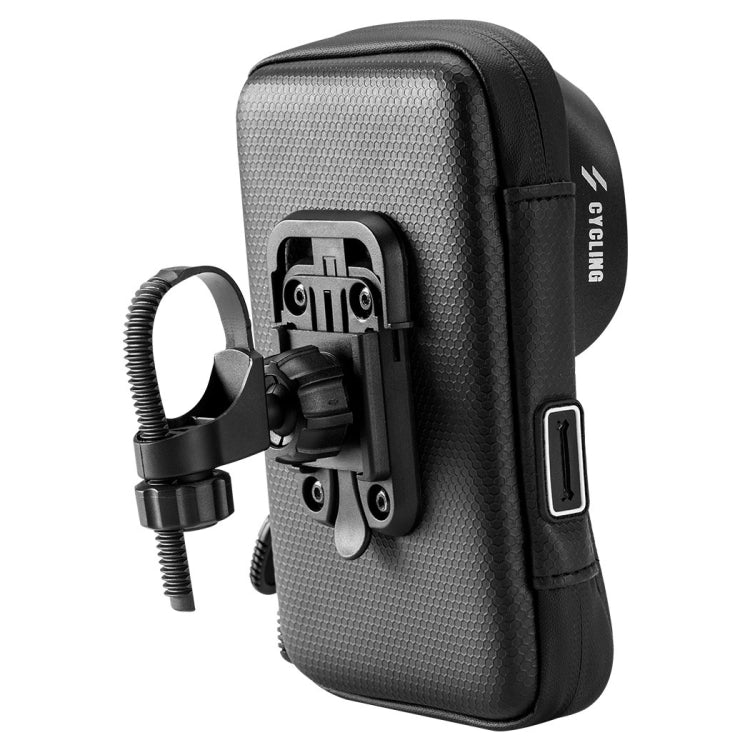 borsa-da-bicicletta-borsa-da-manubrio-borsa-da-sella-impermeabile-per-touch-screen-6inch - immagine 4