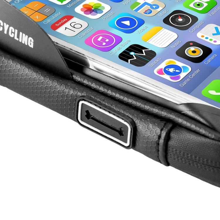 borsa-da-bicicletta-borsa-da-manubrio-borsa-da-sella-impermeabile-per-touch-screen-6inch - immagine 8