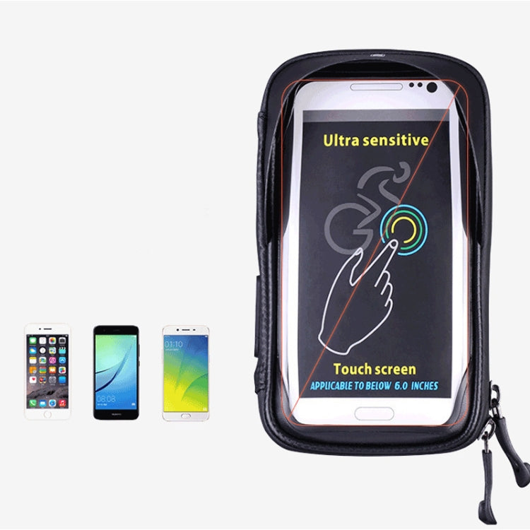 borsa-da-bicicletta-borsa-da-manubrio-borsa-da-sella-impermeabile-per-touch-screen-6inch - immagine 9