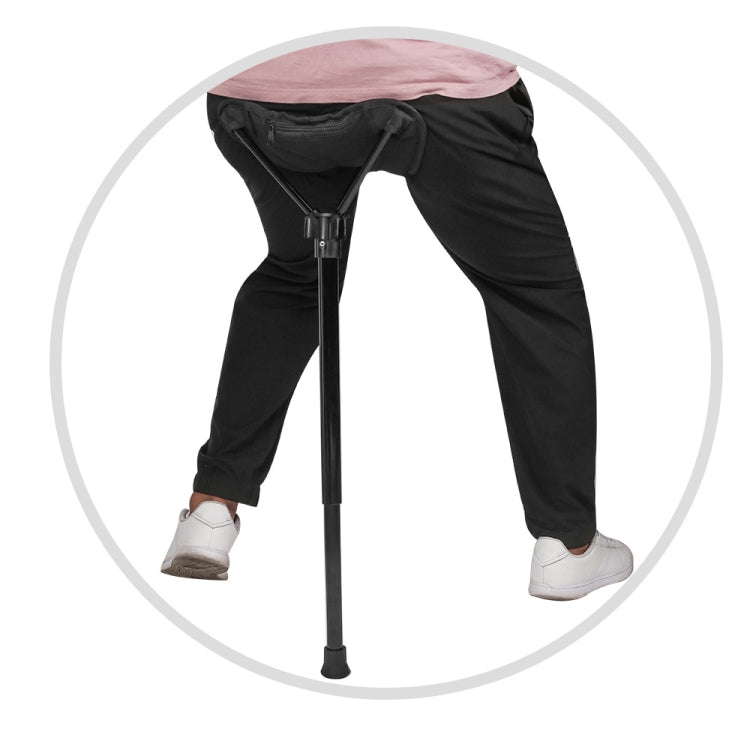 Sgabello pieghevole per esterni Sedile per accodamento portatile Pesca Mazza Sgabello pieghevole telescopico, Folding Stool