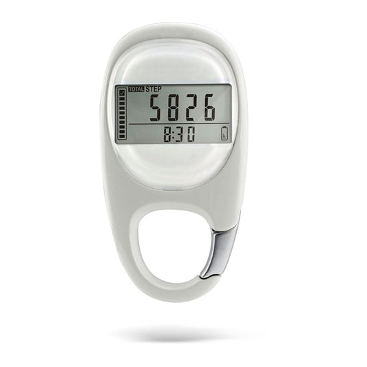 Portachiavi con moschettone Pedometro 3D, Carabiner