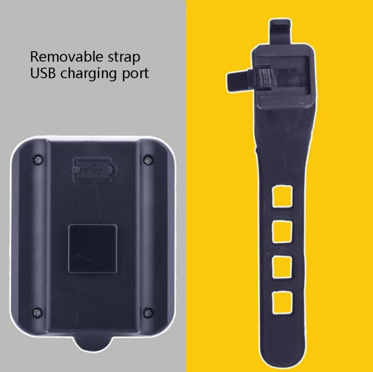 Fanale Posteriore Ricaricabile USB per Bicicletta - Luce di Sicurezza