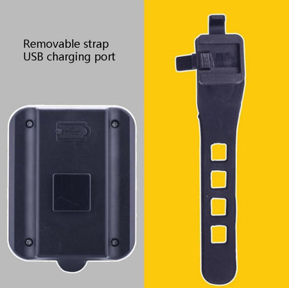 Fanale Posteriore Ricaricabile USB per Bicicletta - Luce di Sicurezza
