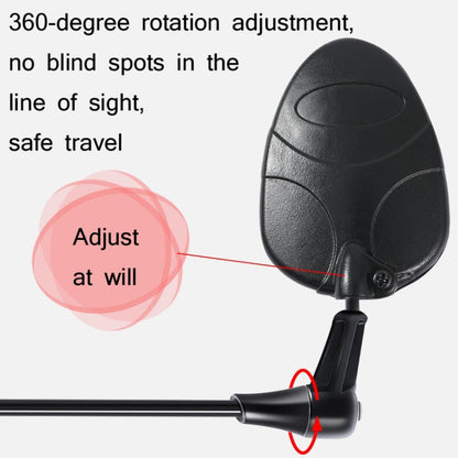 casco-per-bici-da-strada-di-montagna-west-biking-mini-specchietto-retrovisore-convesso-riflettente-convex-rearview-mirror - immagine 3