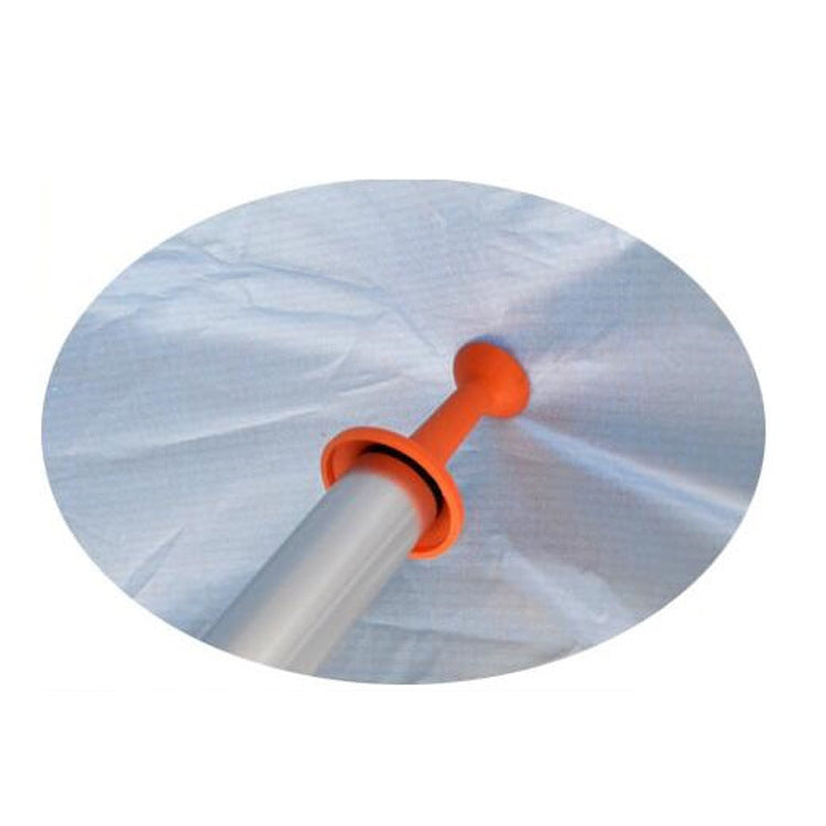 Tettoia per esterno Manicotto in gomma per tenda da campeggio Accessori per tettuccio Tappo protettivo in plastica, consegna colore casuale