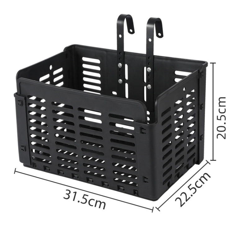 WEST BIKING Cestino per bicicletta Cestino pieghevole a sgancio rapido Cestino per alimenti portatile, WEST BIKING Bicycle Food Basket