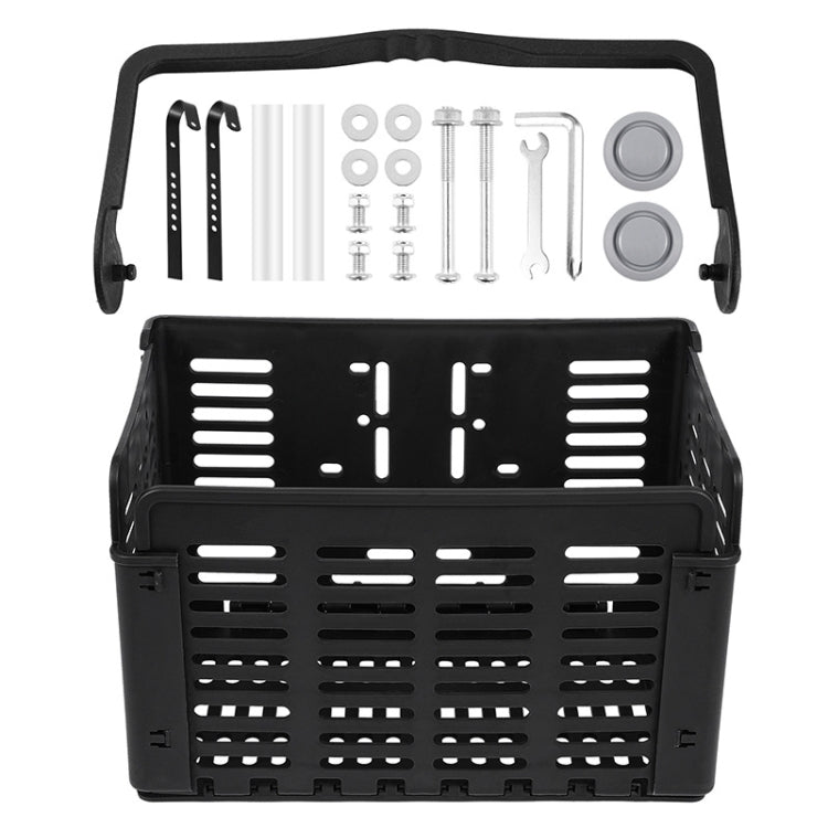 WEST BIKING Cestino per bicicletta Cestino pieghevole a sgancio rapido Cestino per alimenti portatile, WEST BIKING Bicycle Food Basket