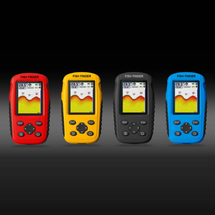 Schermo a colori HD Ricarica USB Dot Matrix Fish Finder ， Consegna colore casuale, HD Screen Fish Finder