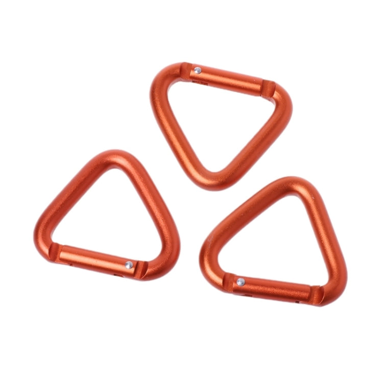 Moschettone Triangolare per Campeggio - Set da 10 Pezzi per