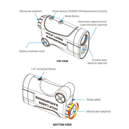 apexel-telemetro-telescopio-laser-a-infrarossi-da-golf-da-1200-m-apl-lrm1200 - immagine 6