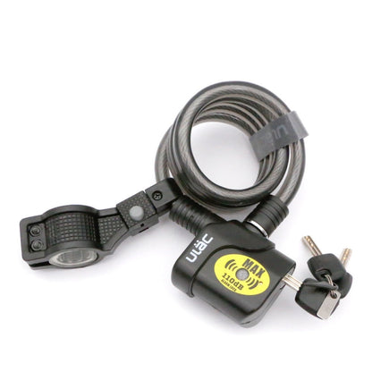 ULAC AL-3P Cavo di allarme per bicicletta Lucchetto per mountain bike Forniture per ciclismo, ULAC AL-3P