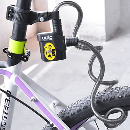 ULAC AL-3P Cavo di allarme per bicicletta Lucchetto per mountain bike Forniture per ciclismo, ULAC AL-3P