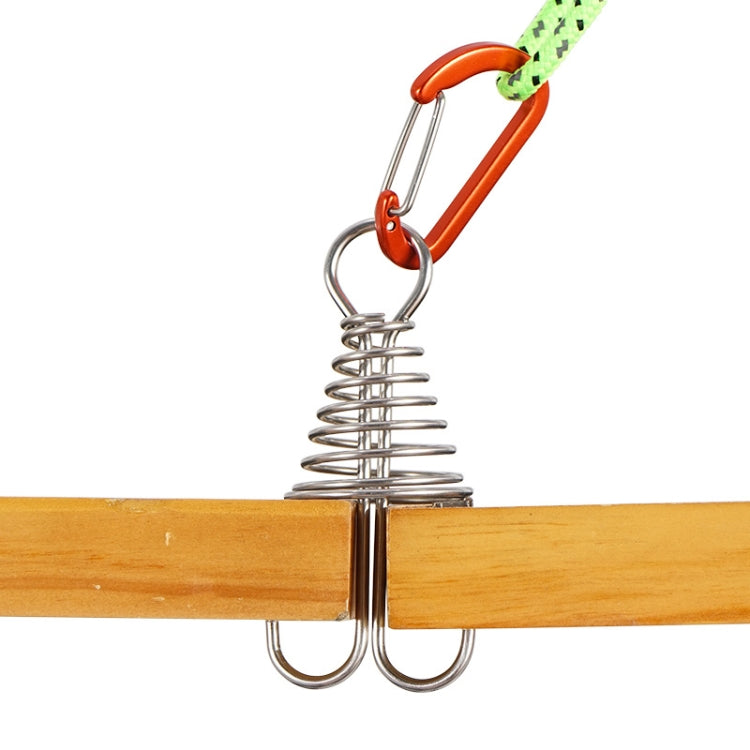 Set di 10 Ganci Octopus in Acciaio Inossidabile per Tende da