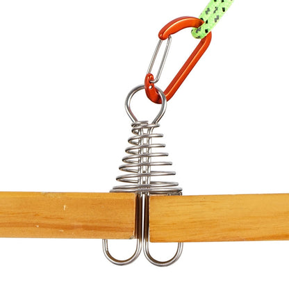 Set di 10 Ganci Octopus in Acciaio Inossidabile per Tende da