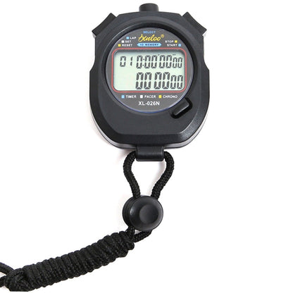 XINLONG XL-026N Cronometro elettronico a doppia fila 10 memorie Display a grande schermo Timer arbitro, XL-026N