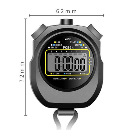 PC894 Cronometro elettronico Timer Sport Fitness Allenamento Arbitro Cronometro, PC894