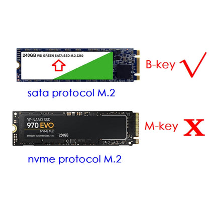 M.2 NGFF SATA a MAC SSD Riser Card per MacBook Air 2012 A1465 A1466, Long Type, With Screwdriver