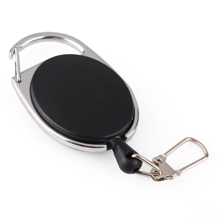 Portachiavi Antifurto EDC con Fune Telescopica - 5 Pezzi Retrattile