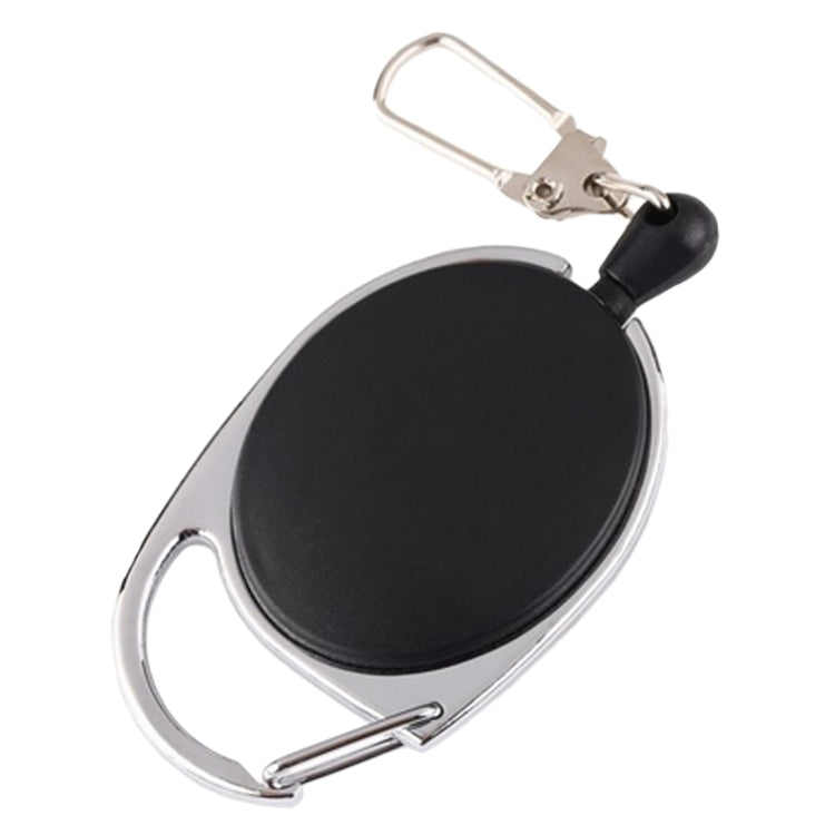Portachiavi Antifurto EDC con Fune Telescopica - 5 Pezzi Retrattile