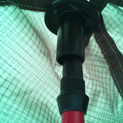 2 pezzi Tappo antiforatura Tappo per barra di supporto per alpenstock Custodia protettiva Casco in plastica anti-scoppio per palo della tenda - Novalix Store