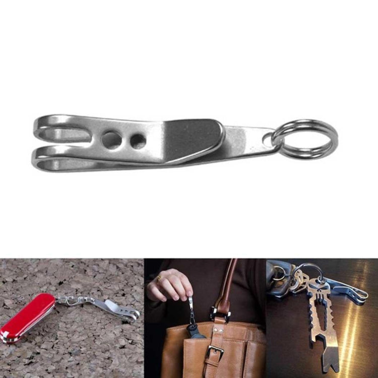 clip-di-sospensione-portachiavi-borsa-edc-5pcs-con-moschettone-fibbia-portachiavi-in-metallo-strumento-esterno-in-acciaio-inossidabile - immagine 5