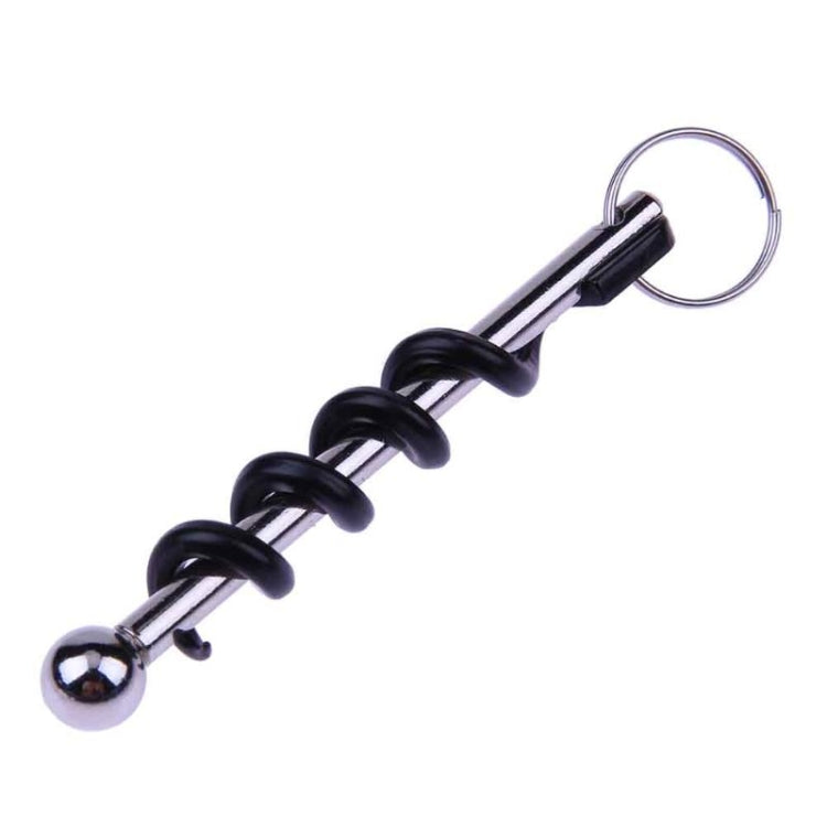 apribottiglie-outdoor-mini-edc-cork-screw-apribottiglie-per-vino-rosso-portachiavi-strumento-multifunzionale-per-attrezzature-di-sopravvivenza-da-campeggio - immagine 4